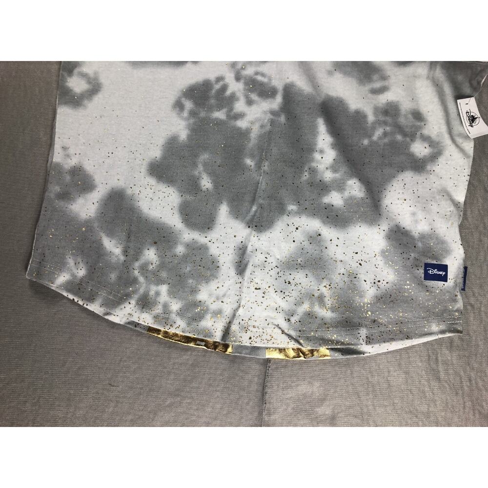 New Disney Parks Sweatshirt S Tie Dye Spirit Jersey Gold Cinderella Castle 2026 - Picture 7 of 11